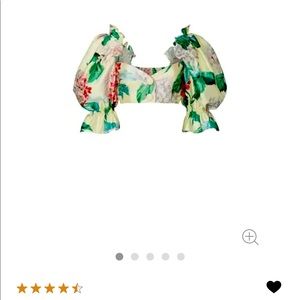 Alice McCall rarely worn crop top